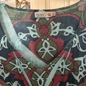 Unity World Wear Multicolor Crew Neck Sweater